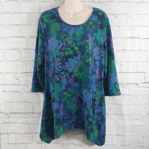 🔵BOGO FREE🔵 D & Co. Tunic Top Long Sleeves Sz L